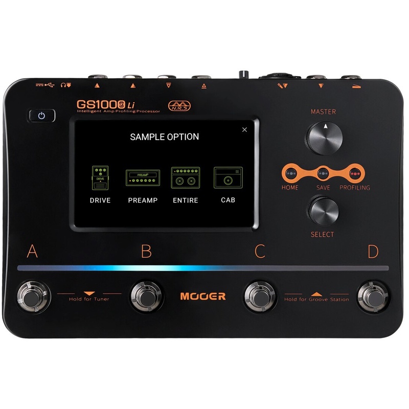 Pedalera Multi-Efectos De Suelo Mooer Gs1000Li