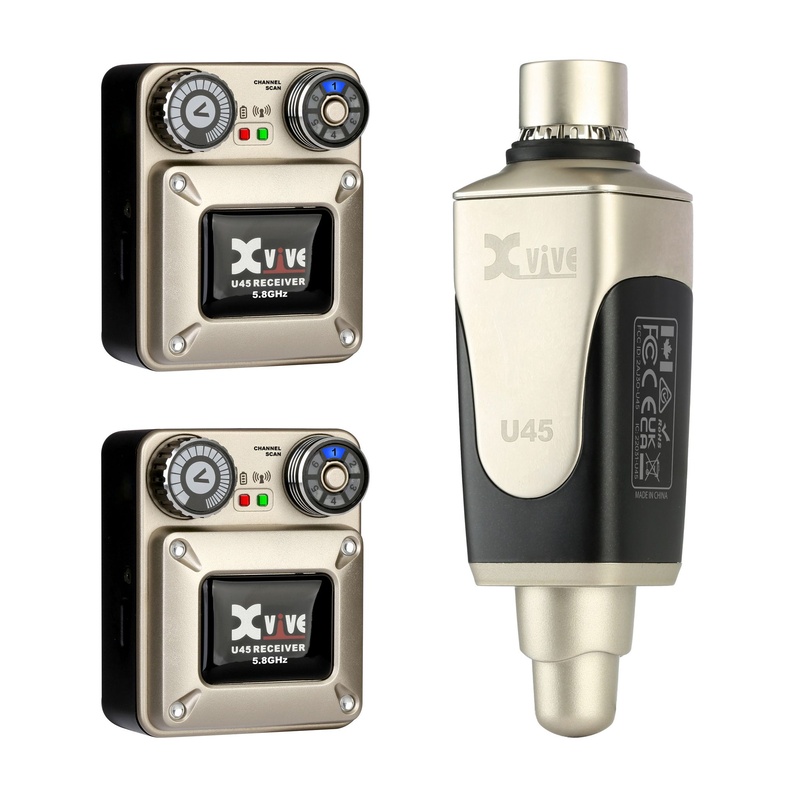 Monitor In-Ear Xvive U45R2 Plata