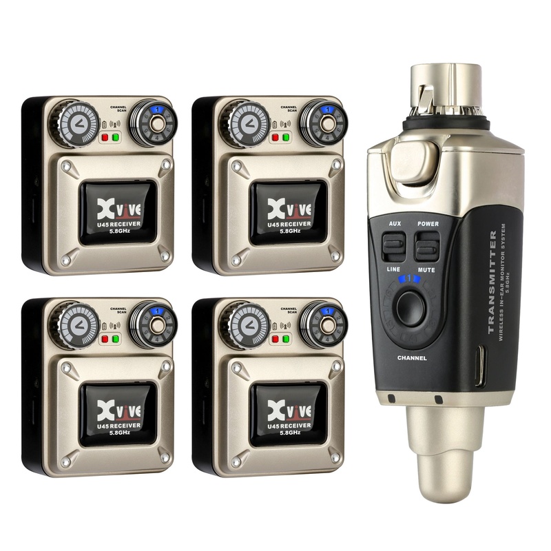 Monitor In-Ear Xvive U45R4 Slv