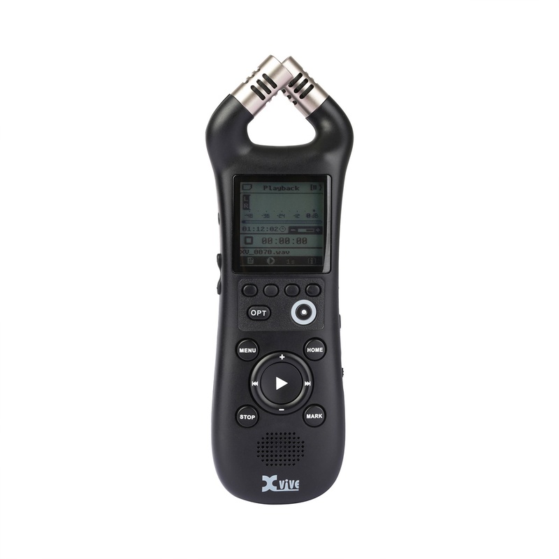 Grabadora De Audio De Mano Xvive Xv1R Bk