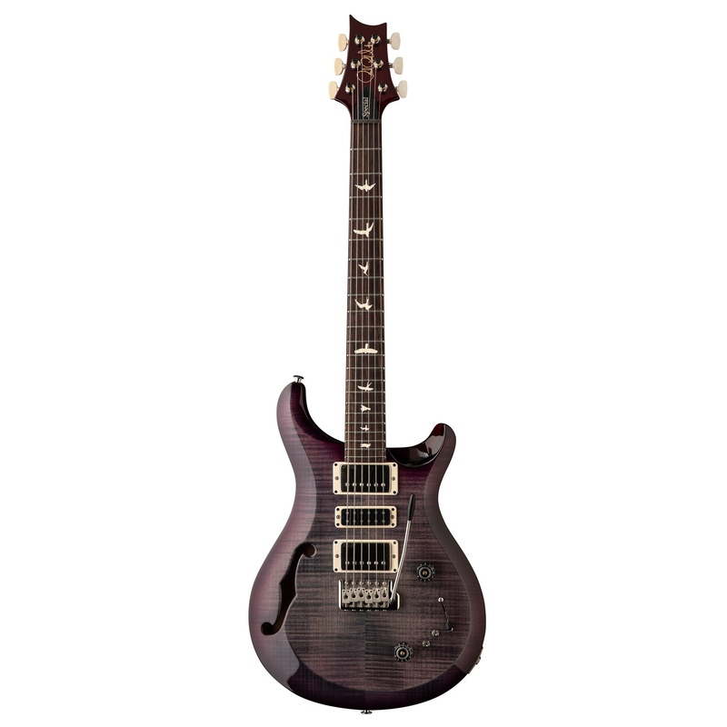 Guitarra Eléctrica Prs S2 Special Semi Hollow Faded Gray Bk Purple Burst