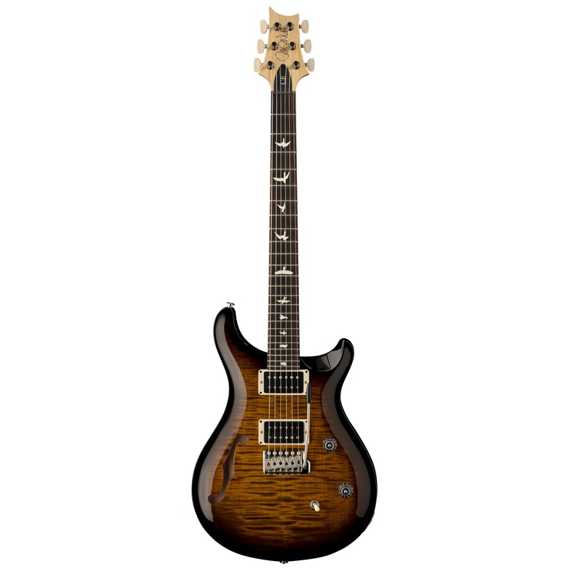 Guitarra De Cuerpo Semi-Hueco Prs Guitars Ce24 Sh Bk Am
