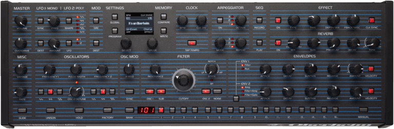 Módulo De Sonidos Oberheim Teo-5 Desktop