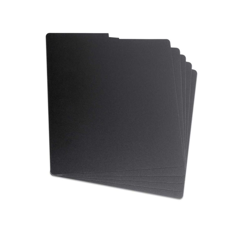 Divisor De Vinilos Reloop Glorious Vinyl Lp Divider Set Bk 6 Pcs