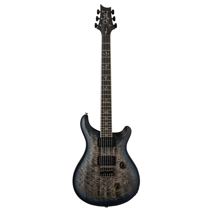 Guitarra Eléctrica Double Cut Prs Guitars Mark Holcomb Wraparound Blue Burst