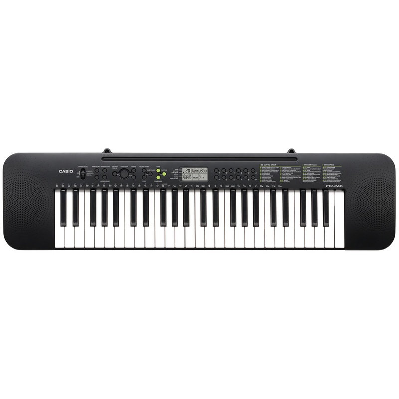 Teclado De Acompañamiento Casio Ctk-240 Bk