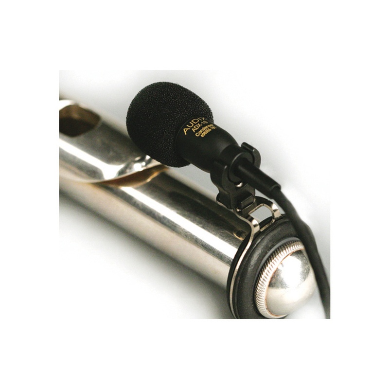 MICRÓFONO DE CONDENSADOR LAVALIER AUDIX ADX10FL BK