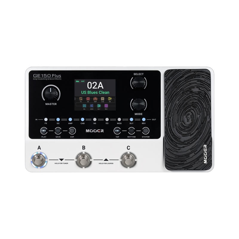 Pedal Multi-Efectos Mooer Ge150 Plus Wh