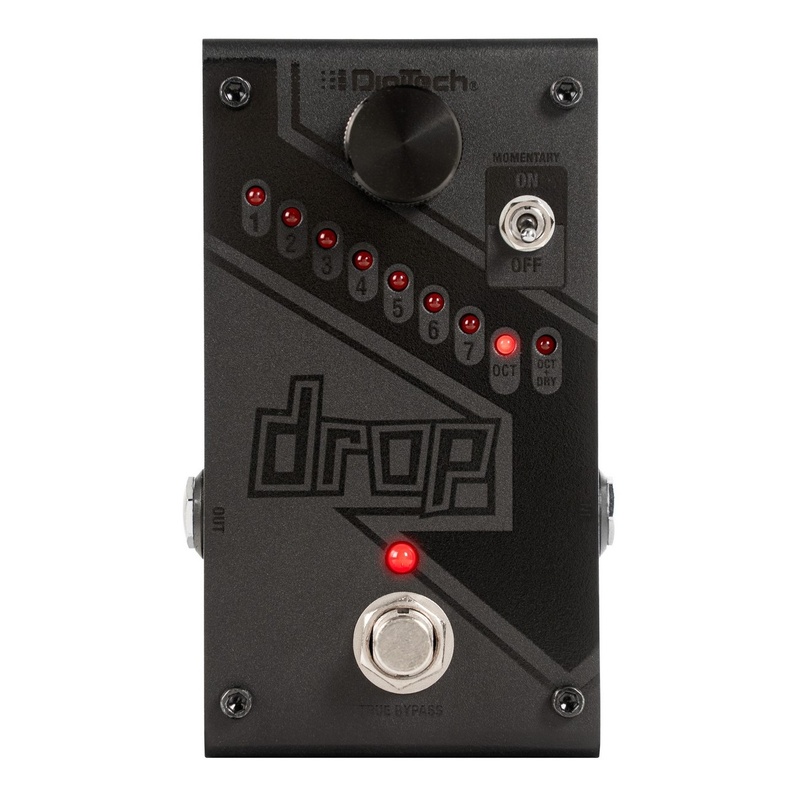 Pedal Octavador/Pitch Digitech - Dod Black Drop Limited Edition Bk