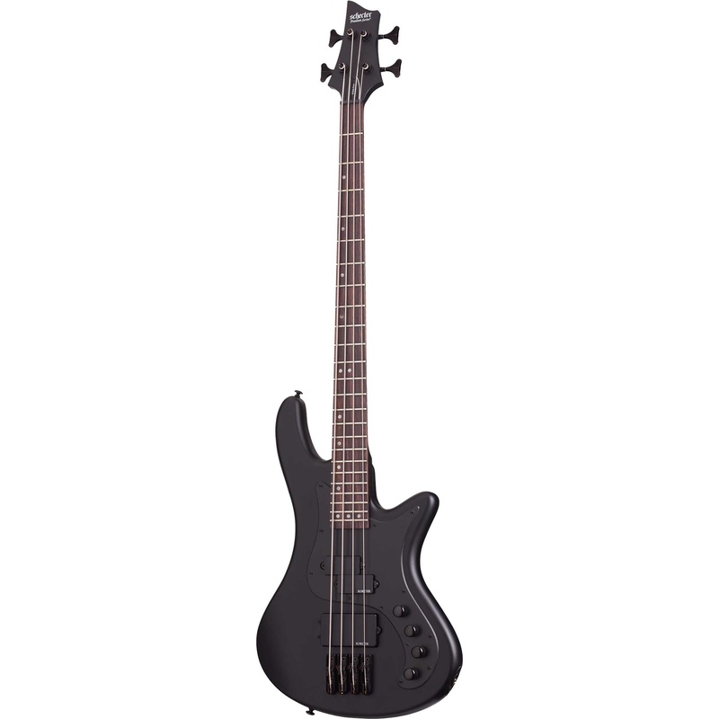 BAJO SCHECTER STILETTO STEALTH-4 SBK BK