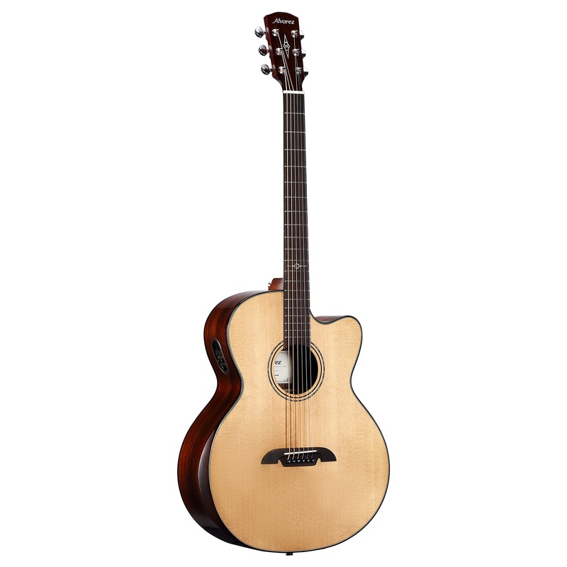 Guitarra Electroacústica Barítona Alvarez Aebt70Ce Armrest Elite