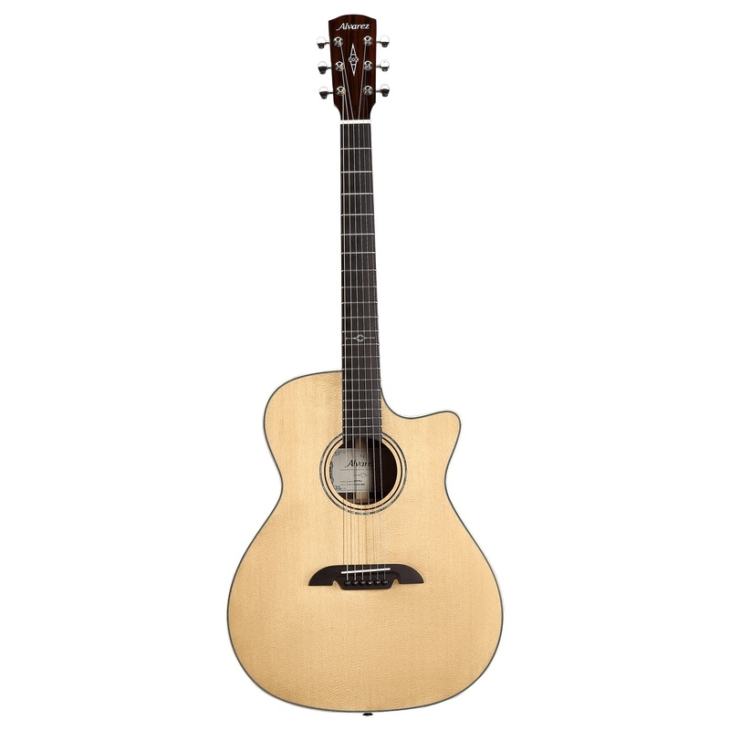 Guitarra Electroacustica Alvarez Mg70Cehf Masterworks