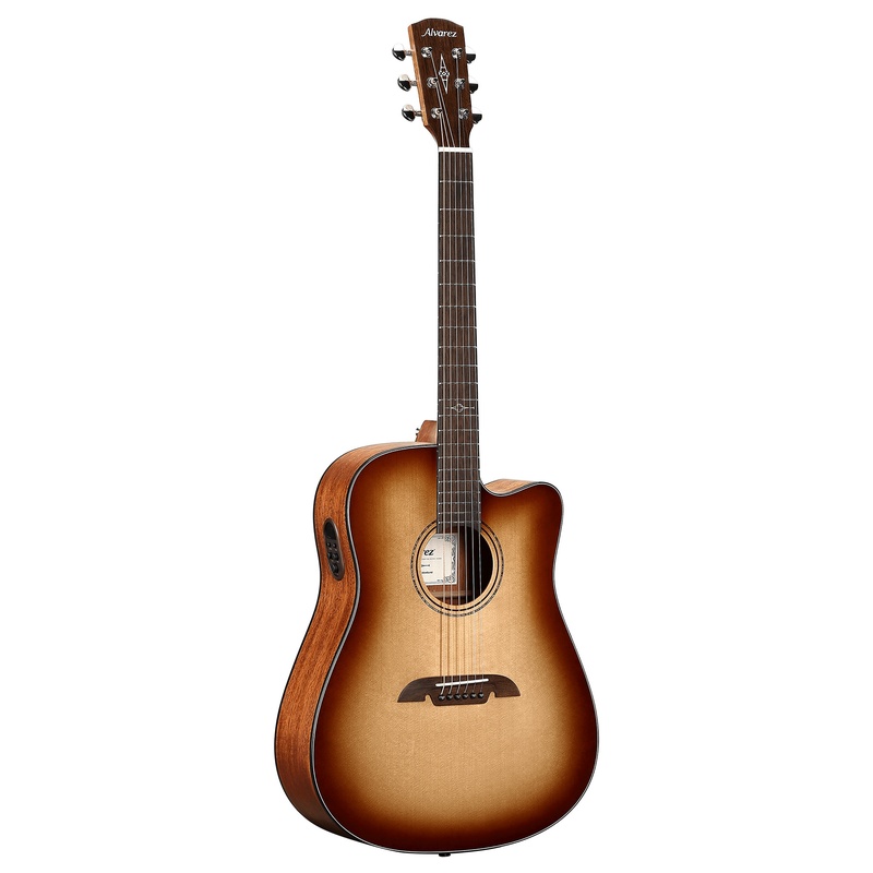 Guitarra Electroacústica Alvarez Ad60 Ce Shadowburst