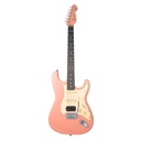 Guitarra Eléctrica Mooer Msc10 Elite Flamingo Pink