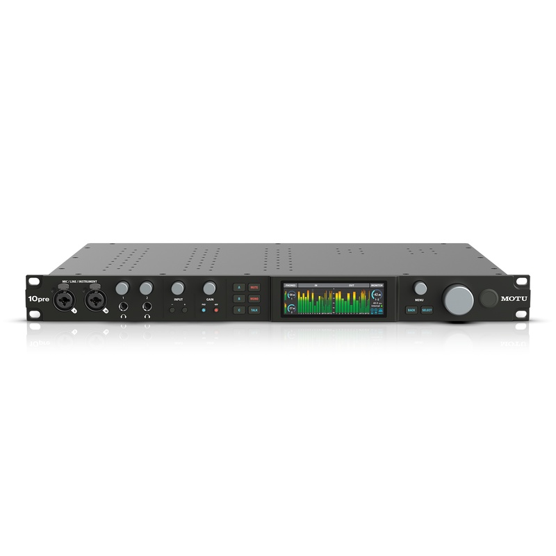 Interfaz De Audio Motu 10Pre Thunderbolt 4