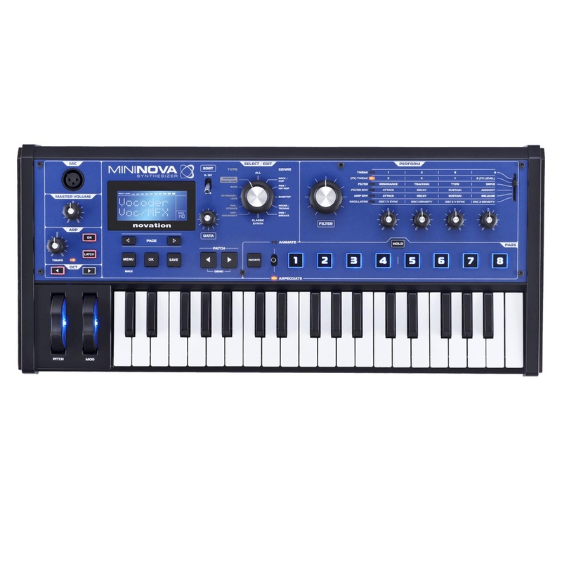 MODULO SINTETIZADOR NOVATION MININOVA