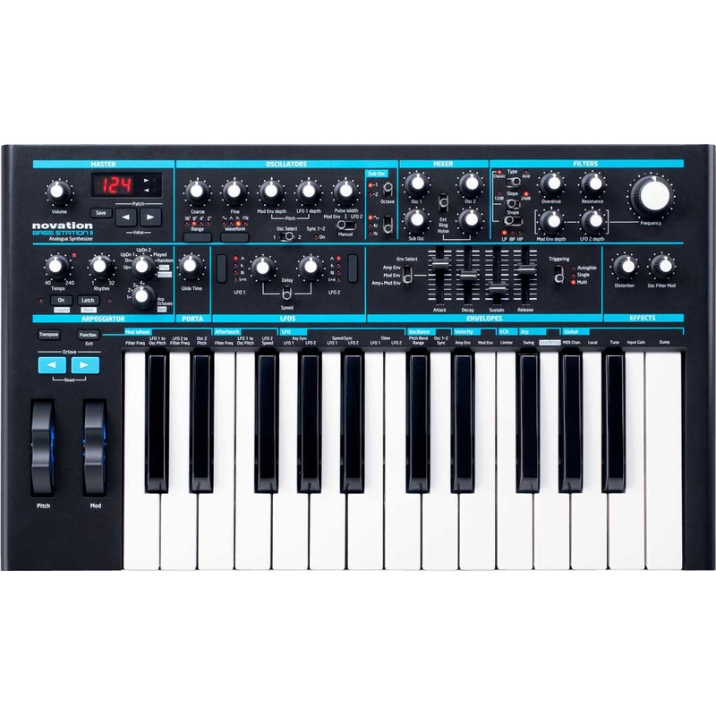 MÓDULO SINTETIZADOR NOVATION BASS STATION II