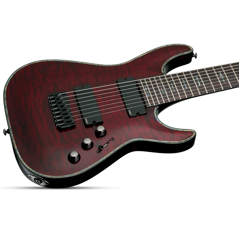 GUITARRA ELÉCTRICA SCHECTER HELLRAISER C8 BCH