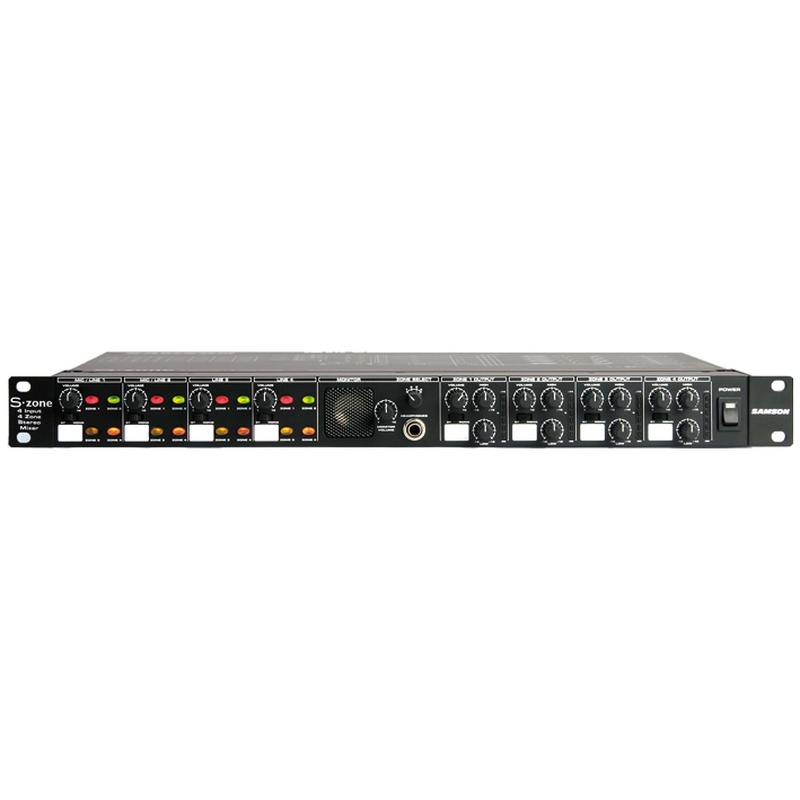 Mezclador Rack Analógico Samson S-Zone