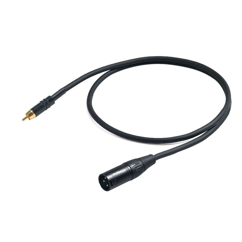 Cable Adaptador Rca A Xlr Proel Chlp260Lu15 Bk