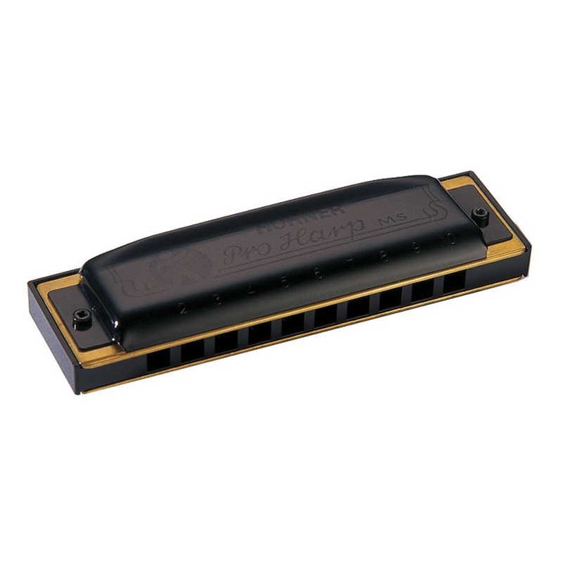 Armónica Diatónica Hohner Pro Harp B Bk