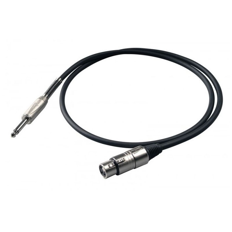 Cable Jack-Xlr Proel Bulk200Lu5 Bk