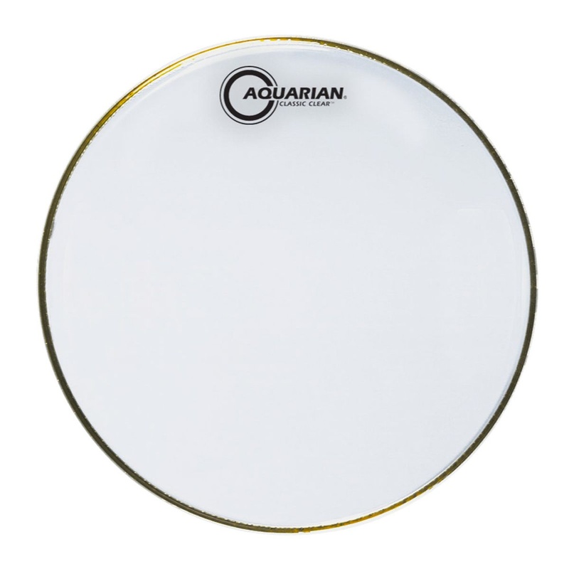 Parche De Batería Aquarian Ccsn14 Classic Clear 14 Bordonero