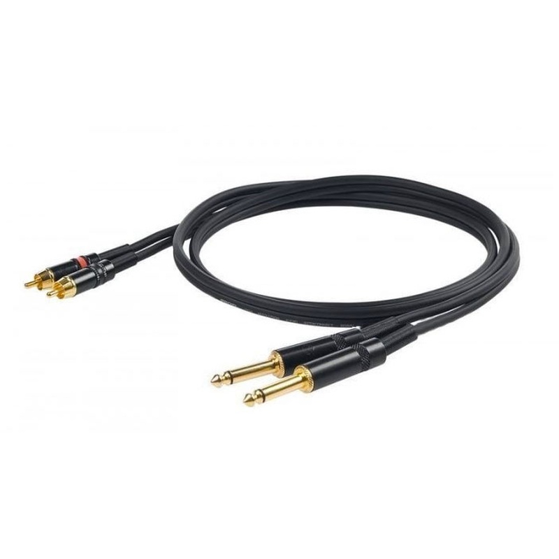 Cable De Audio Rca Proel Chlp310Lu5 Bk