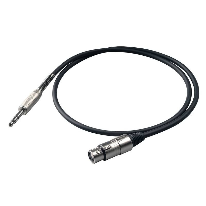 Cable Balanceado Proel Bulk210Lu2 Bk