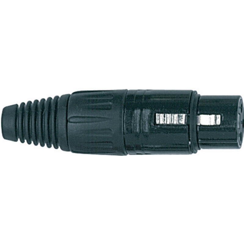 Conector Xlr Proel Xlr3F Bk
