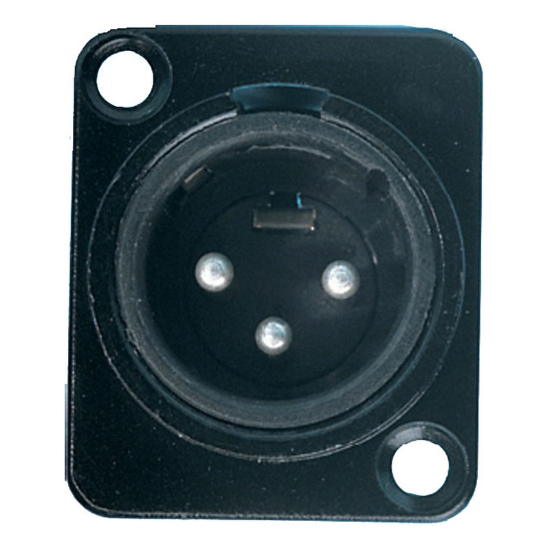 Conector Xlr Proel Xlr3Mdlbk
