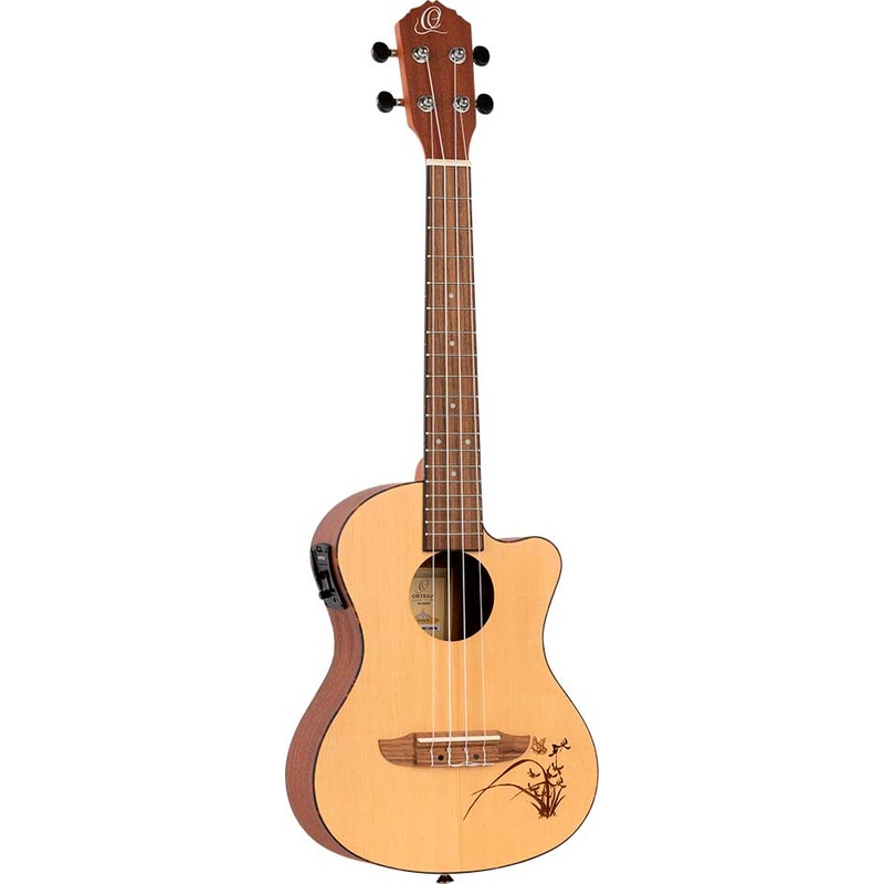 Ukelele Tenor Electrificado Ortega Ru5Ce-Te