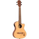 Ukelele Tenor Electrificado Ortega Ru5Ce-Te