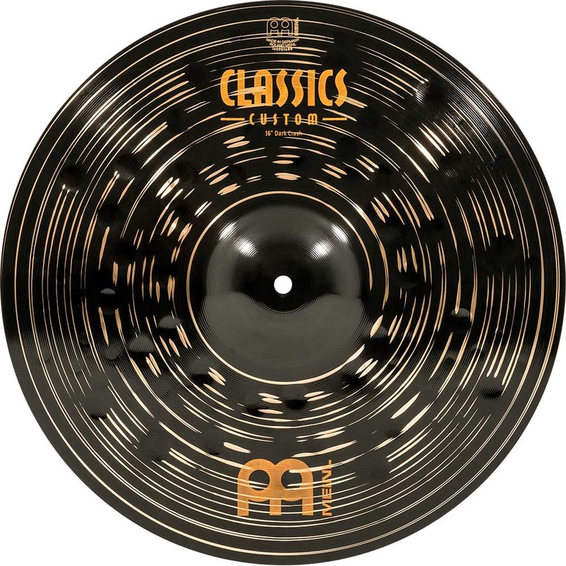 PLATO CRASH MEINL CRASH 16 CLASSICS CUSTOM DARK BK