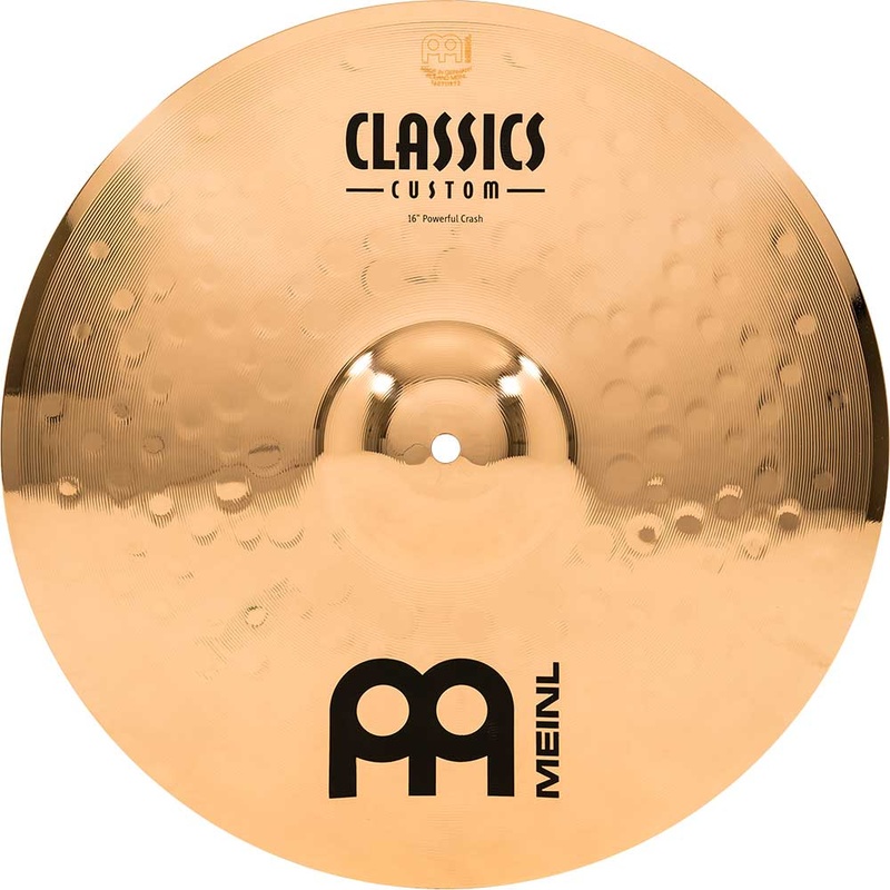 PLATO CRASH MEINL CRASH 16 POWERFUL