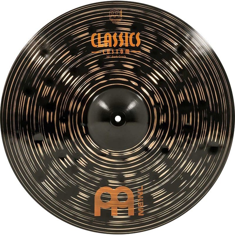 PLATO CRASH MEINL CRASH 20 CLASSICS CUSTOM DARK BK