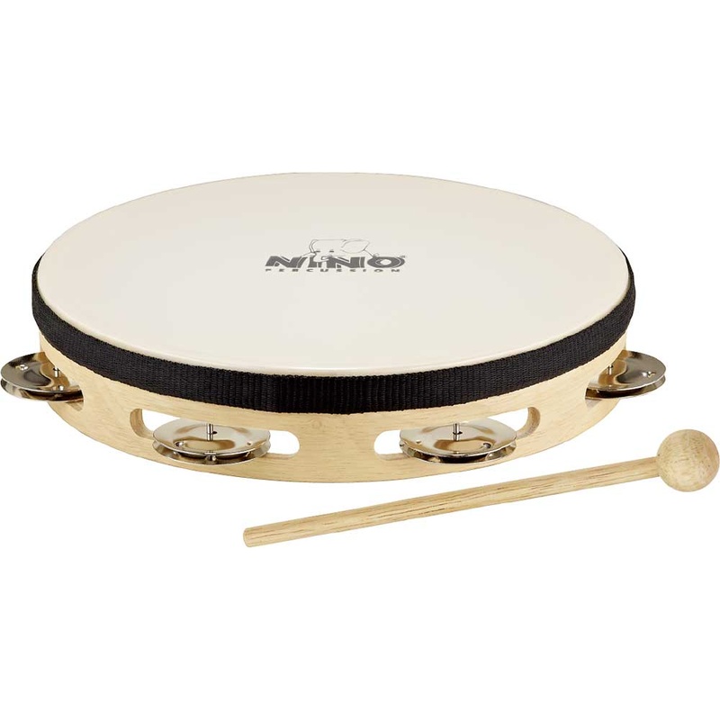 Pandereta Con Parche Nino Percussion Nino47
