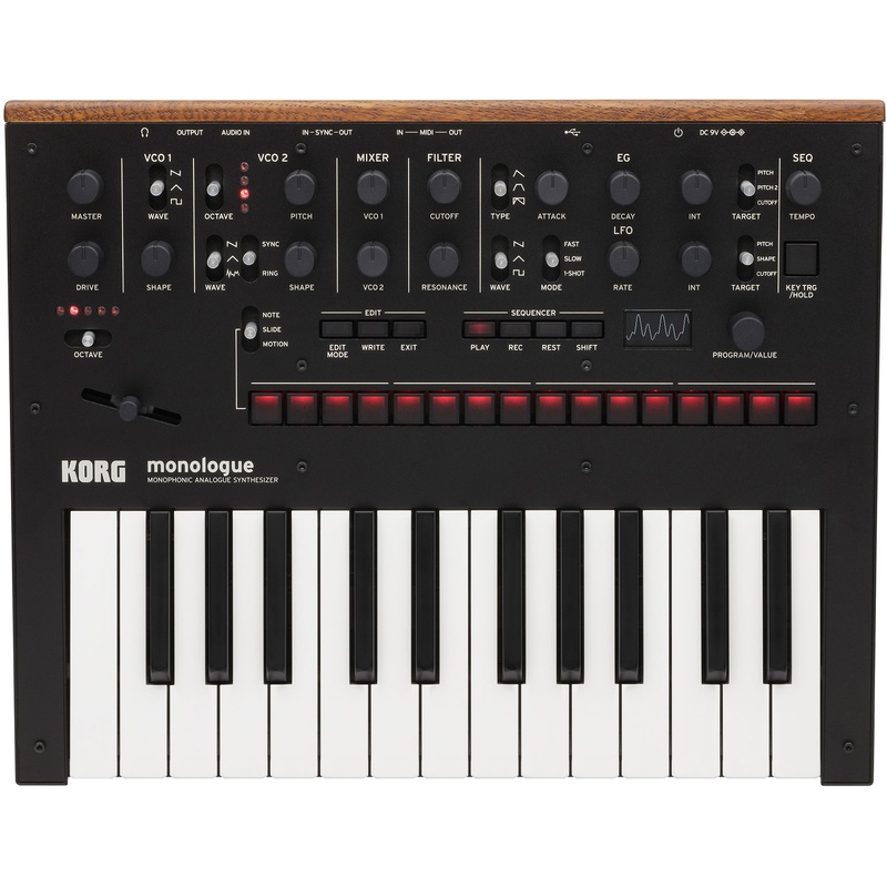 Teclado Sintetizador Korg Monologue Bk