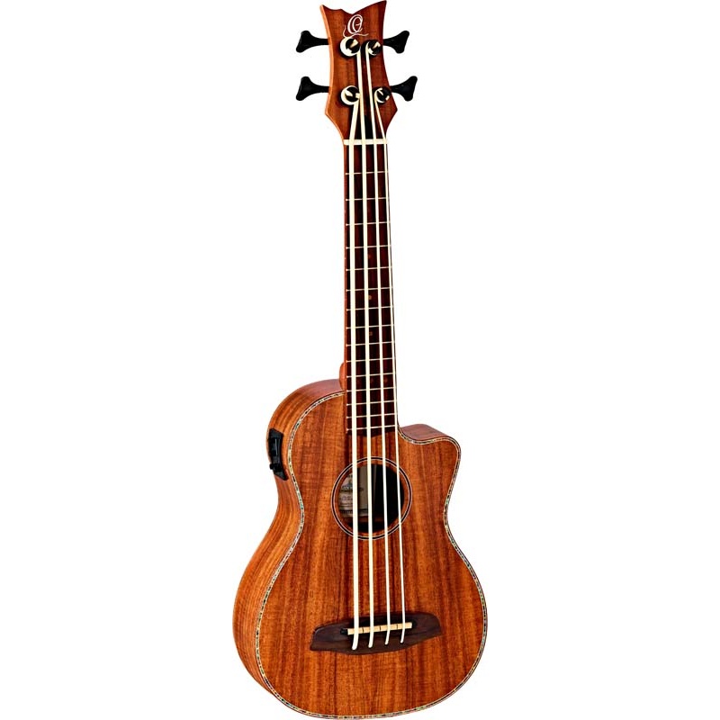 Ukelele Bajo Ortega Caiman Bs Gb