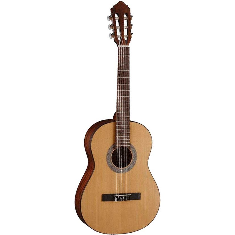 Guitarra Clásica Cort Ac50 1/2 Con Funda