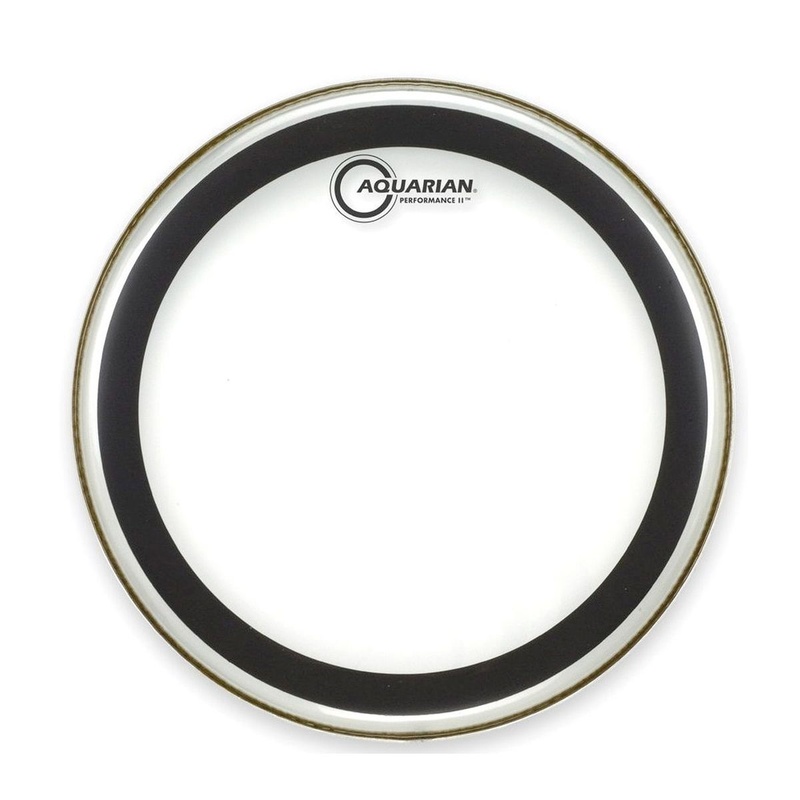 Parche De Timbal Aquarian Pf12 Performance Ii Transparent