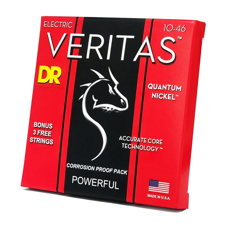 Cuerdas Guitarra Electrica Dr Vte-10 Veritas