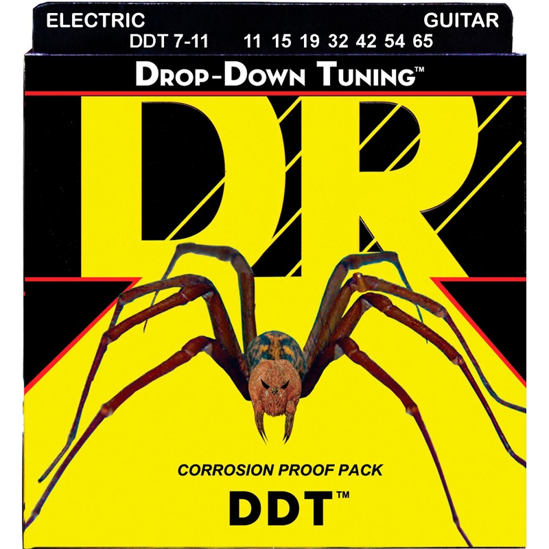 Cuerdas Gitarra Electrica Dr Ddt7-11 Drop Down