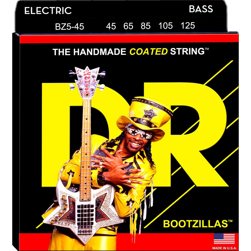CUERDAS BAJO DR BOOTSY COLLINS SIGNATURE SERIES 5-STRING 45-65-85-105-125