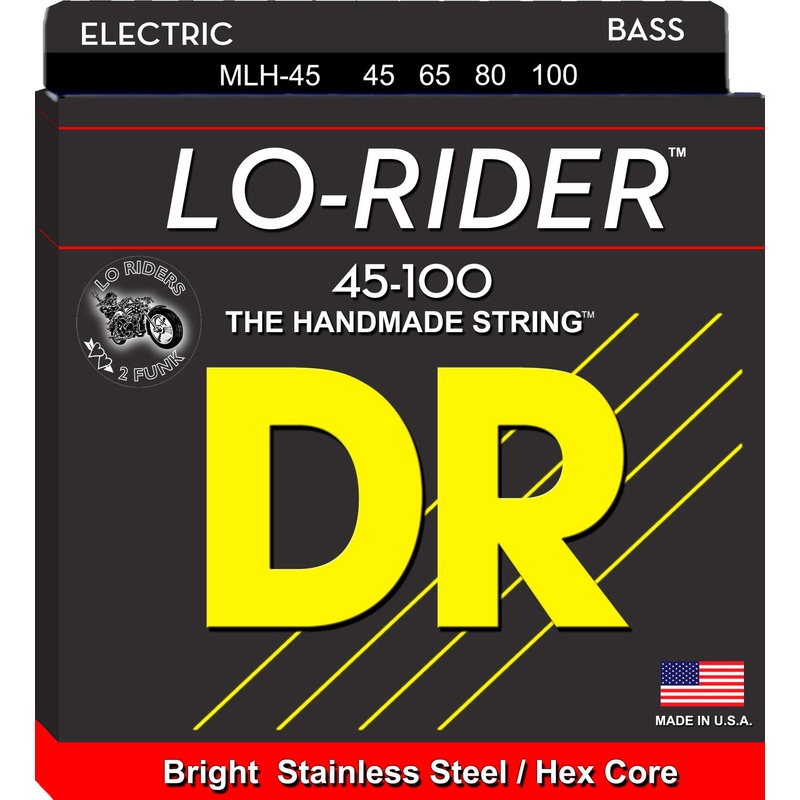 CUERDAS BASS DR MLH-45 LOW RIDER 45-65-80-100