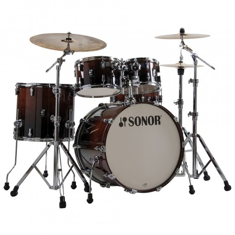 Batería Acústica Sonor Aq2 Studio Brown Fade