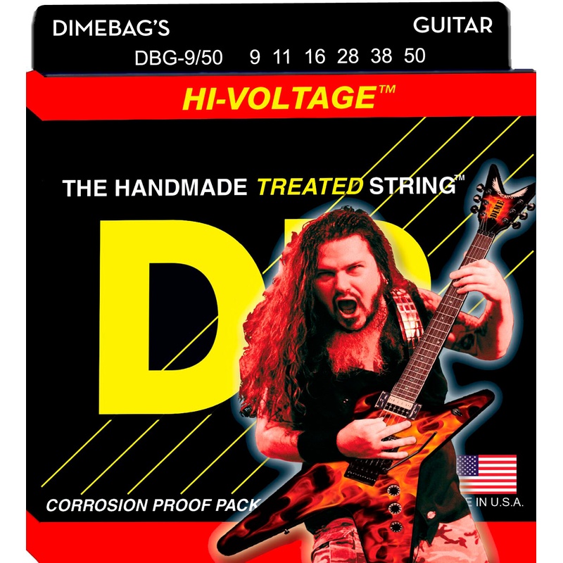 Cuerdas Gitarra Electrica Dr Dbg-9/50 Dimebag
