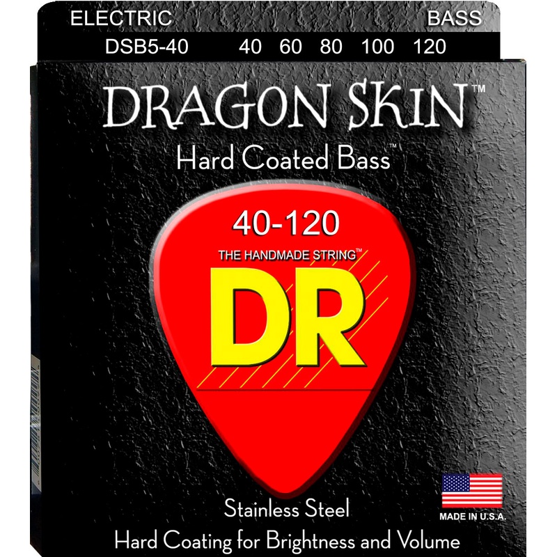 CUERDAS BASS DRAGON SKIN DSB5-40