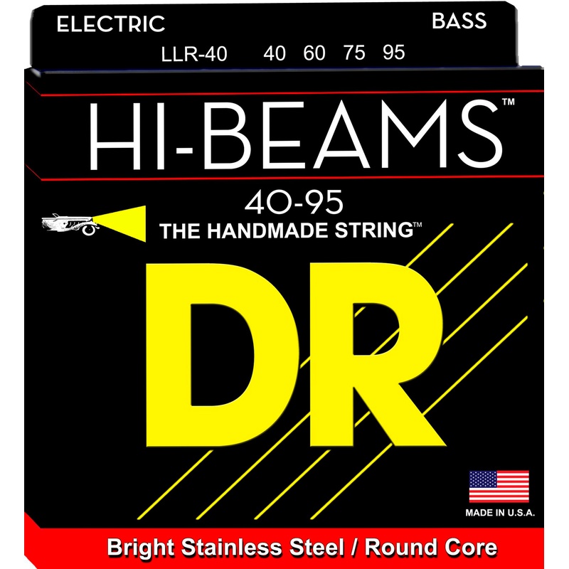 Cuerdas Bajo Dr Llr-40 Hi-Beam Light 40-60-75-95