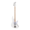 Bajo Acustico Cort Njs4 Wh W/Case